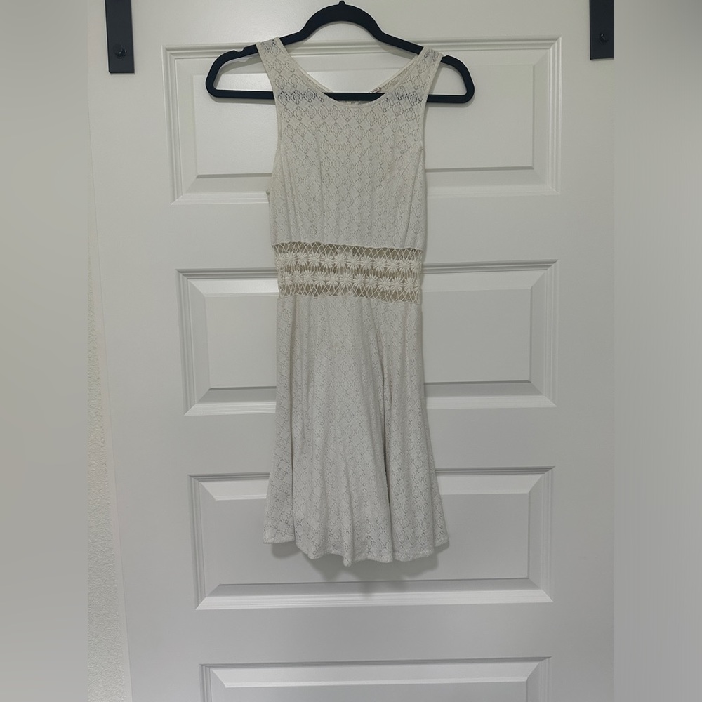 Free people mini dress design cut waist